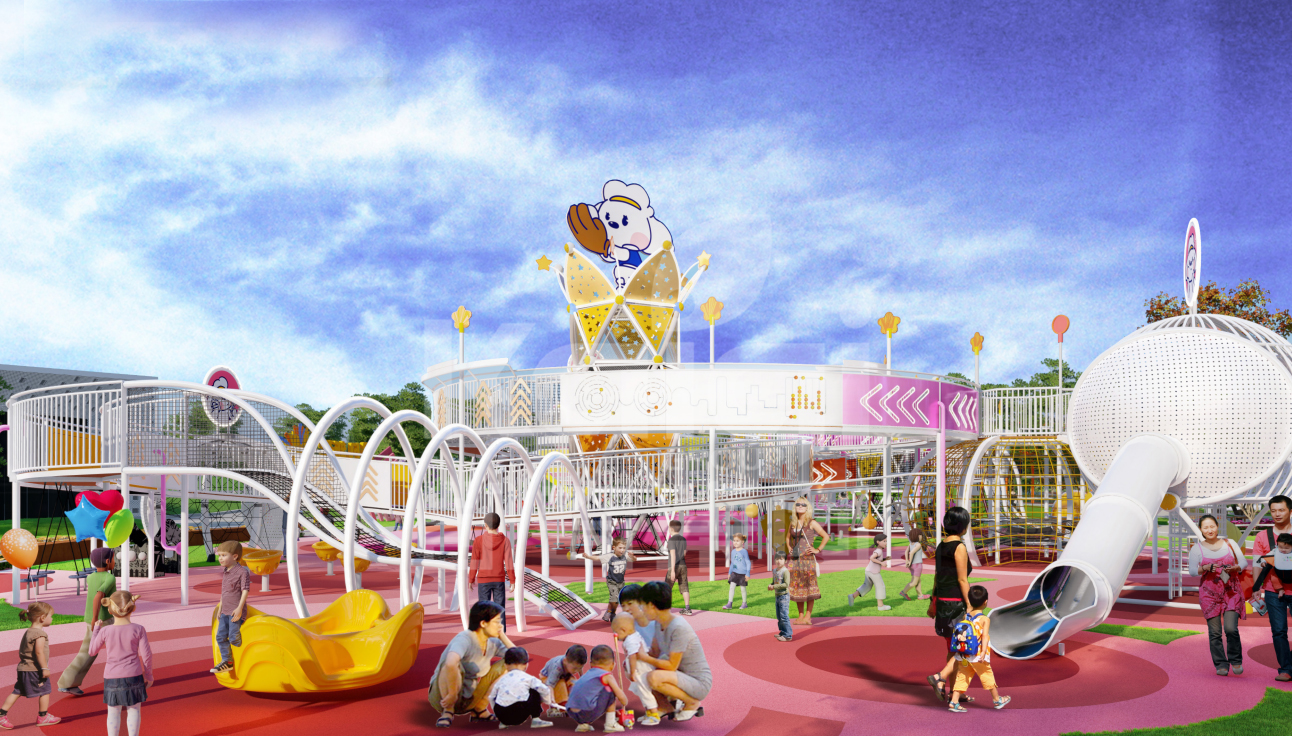 贝棒棒亲子乐园 | 50000㎡游乐场震撼空降魔都，hth打造童年缤纷记忆！