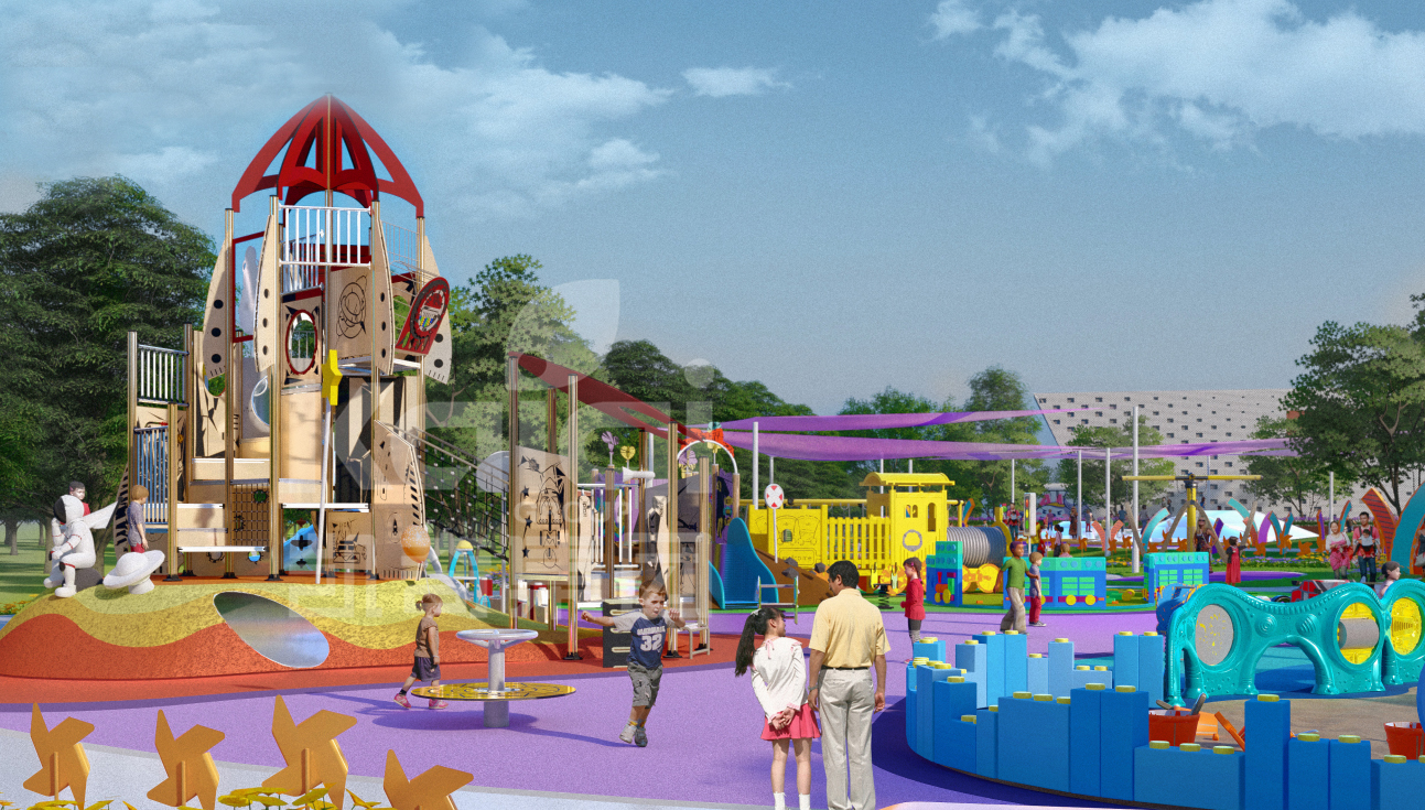 贝棒棒亲子乐园 | 50000㎡游乐场震撼空降魔都，hth打造童年缤纷记忆！