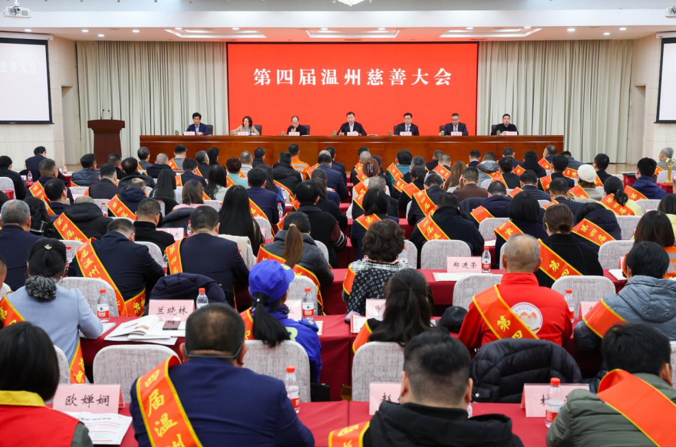第四届“温州慈善奖”获奖名单公布！hth官网入口董事长章定长荣获表彰