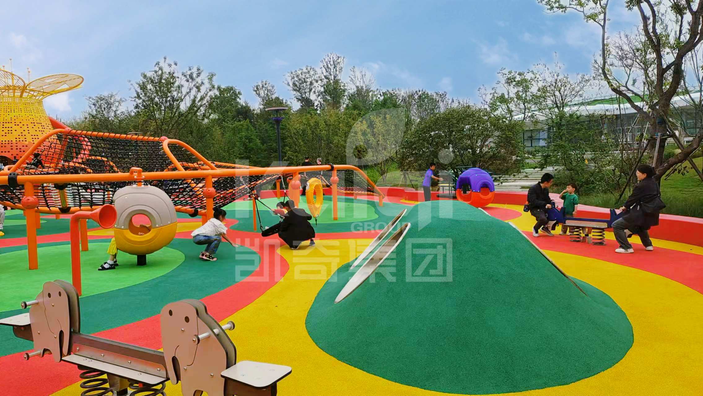 合肥锦绣湖公园 | 繁花似锦，共享灿烂童年