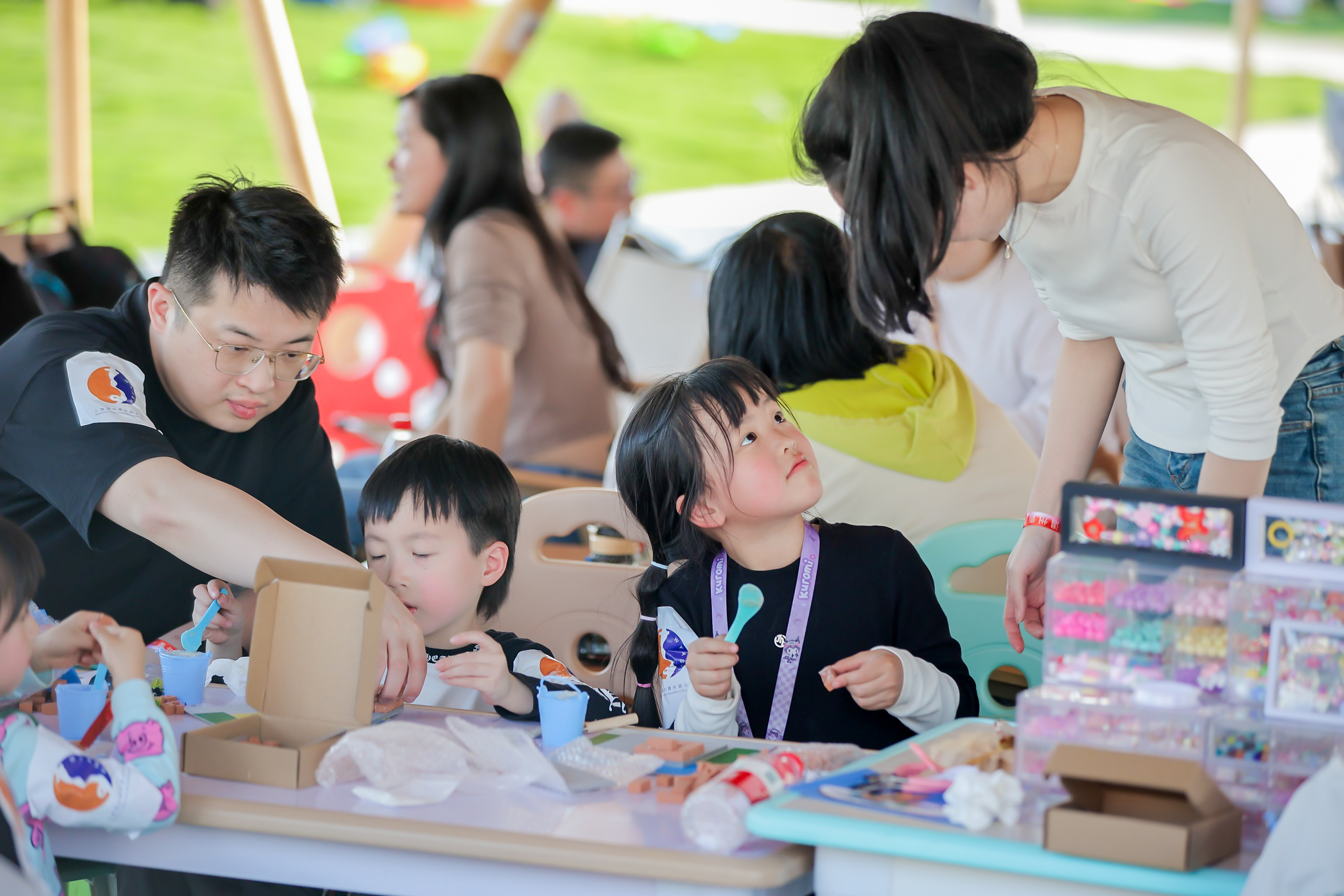 欢乐无限 畅享游乐 | hth官网入口携手上海温州青年联合会，举办趣味亲子游园会