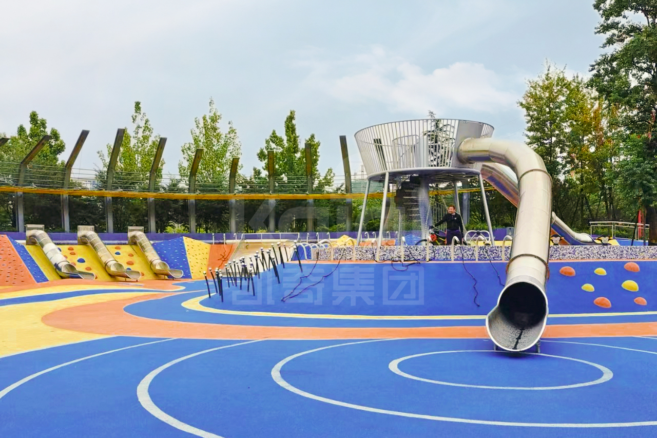 胶州三里河儿童乐园 | 置身生态绿廊，开启游乐之旅