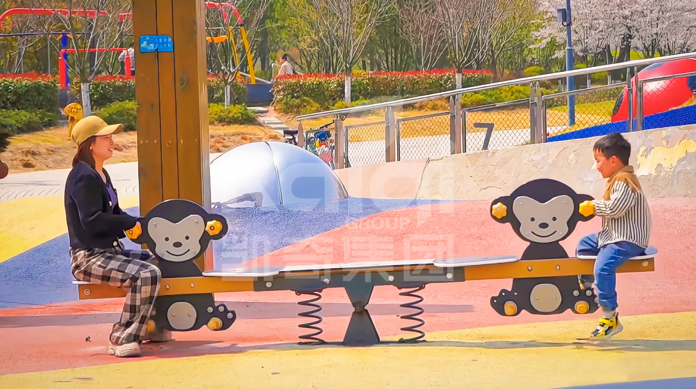 胶州三里河儿童乐园 | 置身生态绿廊，开启游乐之旅