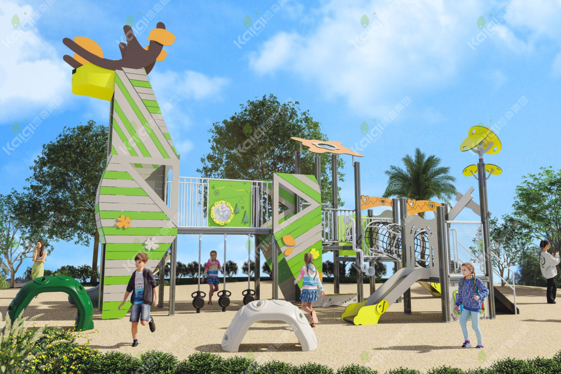 绿意盎然 生态木趣 | hth主题游乐系列产品