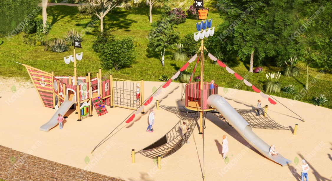 绿意盎然 生态木趣 | hth主题游乐系列产品