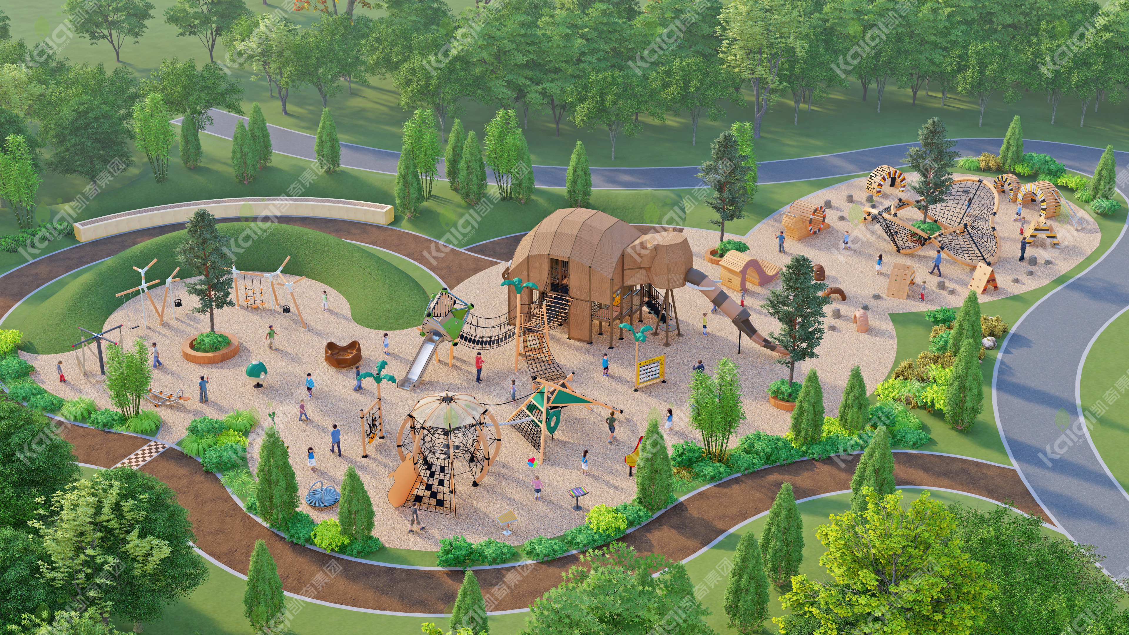 自“游”成长，趣“玩”童年｜hth户外游戏系列产品