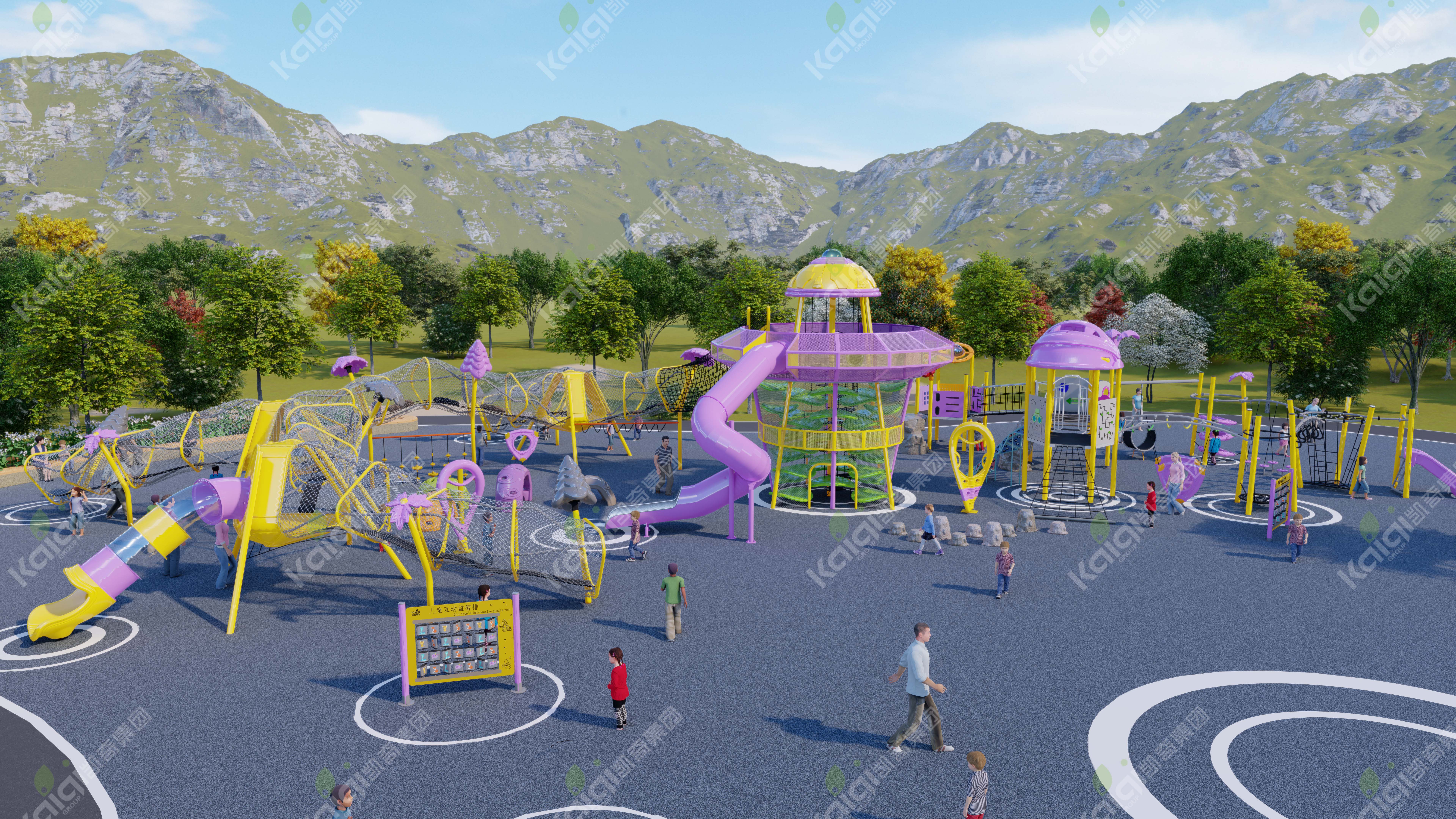 守护纯真，织梦童年 | hth主题游乐系列产品