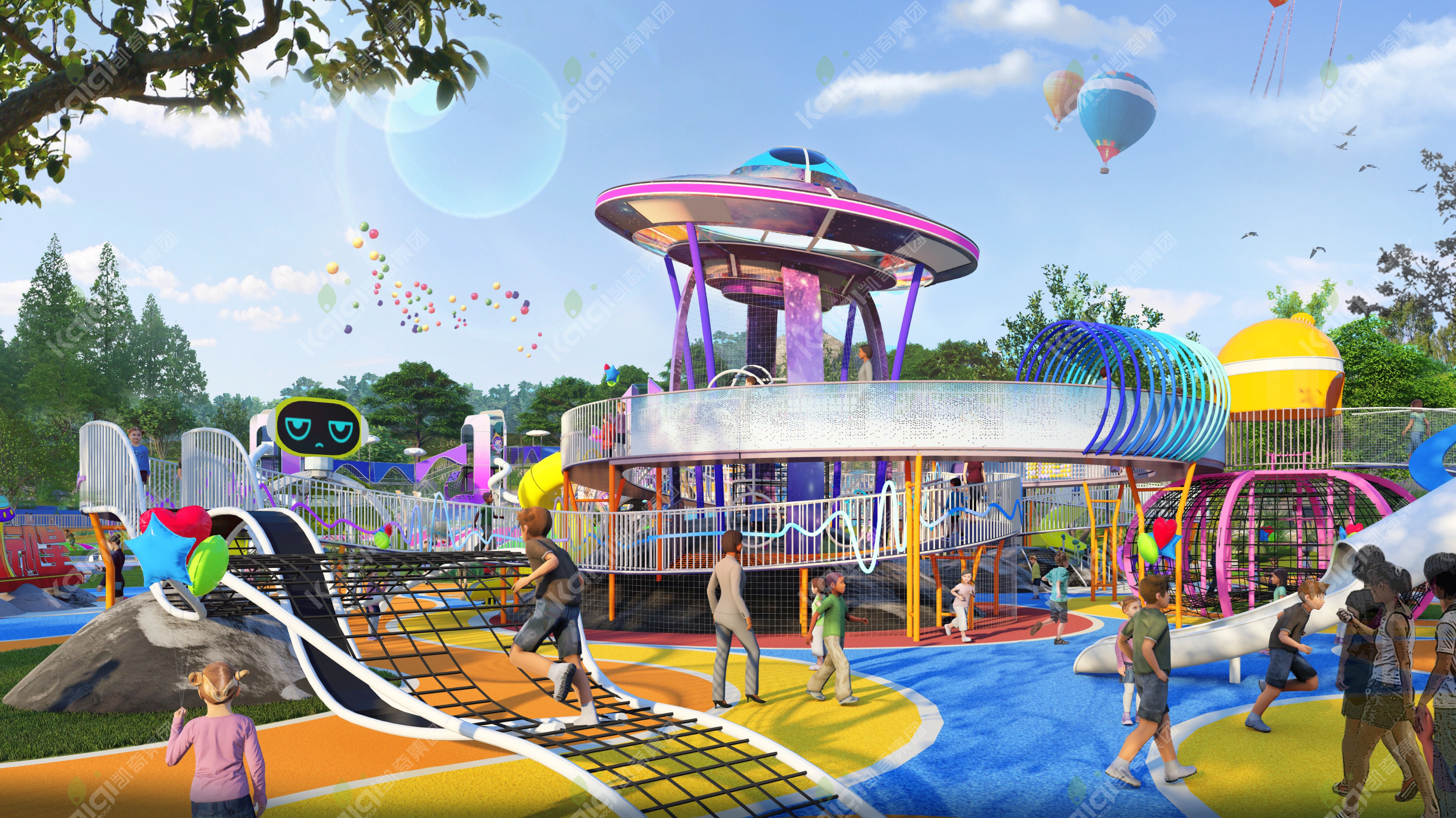 无动力游乐设备：助力儿童体重管理，打造健康快乐童年